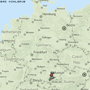 Bad Kohlgrub Karte Deutschland