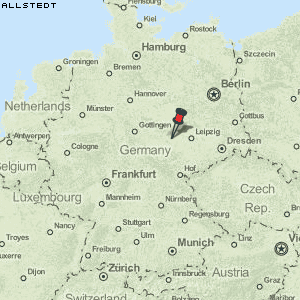 Allstedt Karte Deutschland