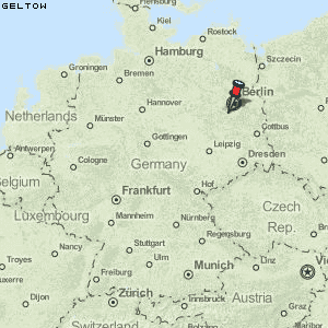 Geltow Karte Deutschland