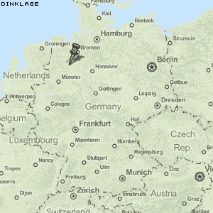 Dinklage Karte Deutschland