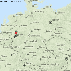 Arnoldsweiler Karte Deutschland