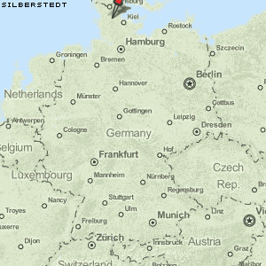 Silberstedt Karte Deutschland