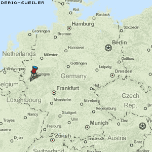 Derichsweiler Karte Deutschland