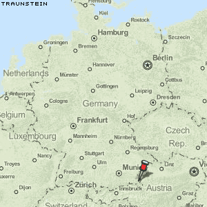 Traunstein Karte Deutschland