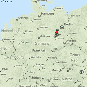 Zörbig Karte Deutschland