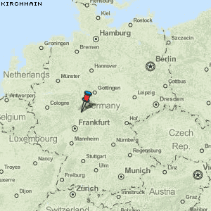 Kirchhain Karte Deutschland