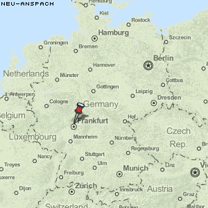 Neu-Anspach Karte Deutschland
