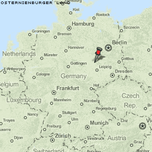 Osternienburger Land Karte Deutschland
