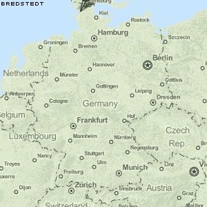 Bredstedt Karte Deutschland