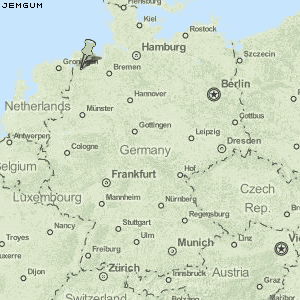 Jemgum Karte Deutschland