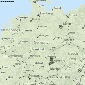 Hepberg Karte Deutschland