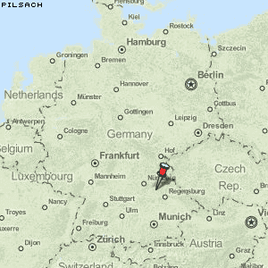 Pilsach Karte Deutschland