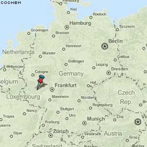 Cochem Karte Deutschland