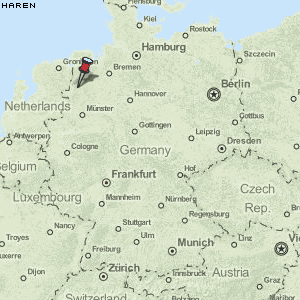 Haren Karte Deutschland