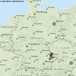 Niederviehbach Karte Deutschland