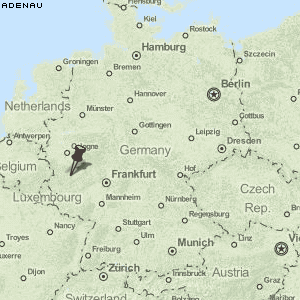 Adenau Karte Deutschland