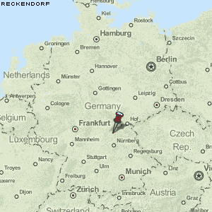 Reckendorf Karte Deutschland