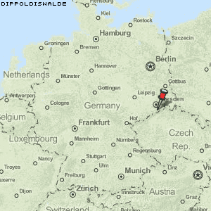 Dippoldiswalde Karte Deutschland