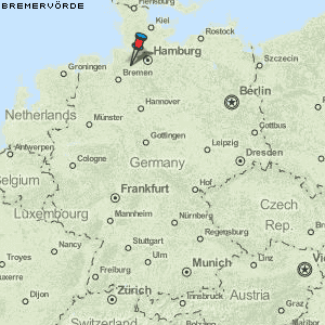 Bremervörde Karte Deutschland