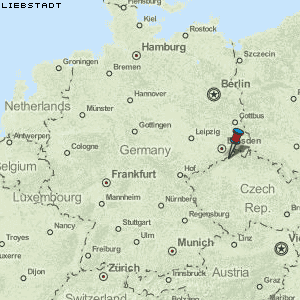 Liebstadt Karte Deutschland