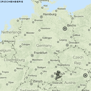 Irschenberg Karte Deutschland