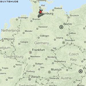 Buxtehude Karte Deutschland