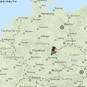 Bayreuth Karte Deutschland