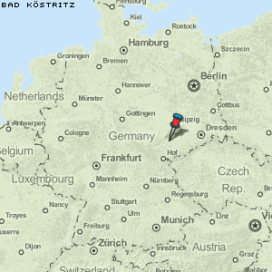 Bad Köstritz Karte Deutschland