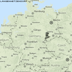 Langenwetzendorf Karte Deutschland