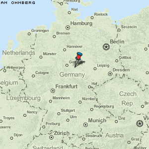 Am Ohmberg Karte Deutschland