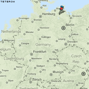 Teterow Karte Deutschland