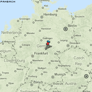 Fambach Karte Deutschland