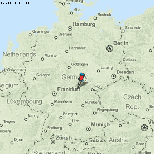 Grabfeld Karte Deutschland