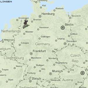 Lingen Karte Deutschland