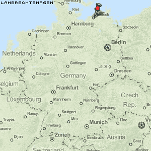 Lambrechtshagen Karte Deutschland