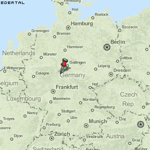Edertal Karte Deutschland