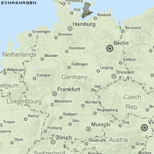 Schashagen Karte Deutschland