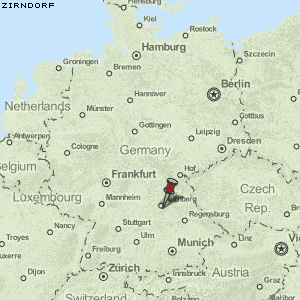 Zirndorf Karte Deutschland