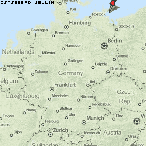 Ostseebad Sellin Karte Deutschland