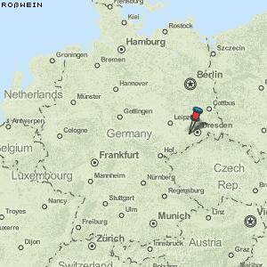 Roßwein Karte Deutschland