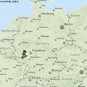 Nohfelden Karte Deutschland