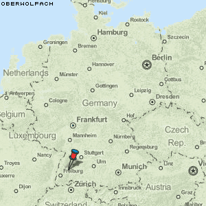 Oberwolfach Karte Deutschland