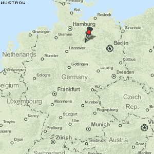 Wustrow Karte Deutschland