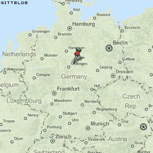 Gittelde Karte Deutschland