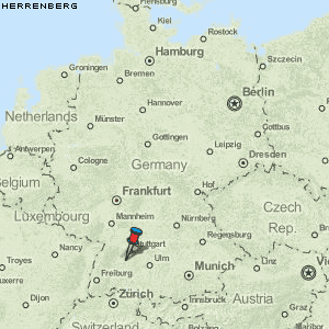 Herrenberg Karte Deutschland