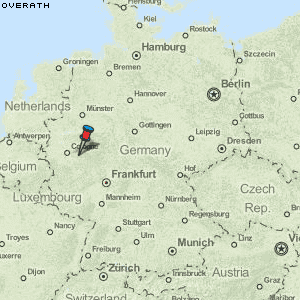 Overath Karte Deutschland