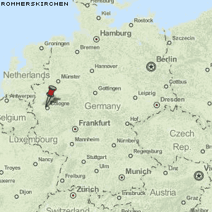 Rommerskirchen Karte Deutschland