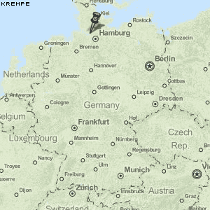 Krempe Karte Deutschland