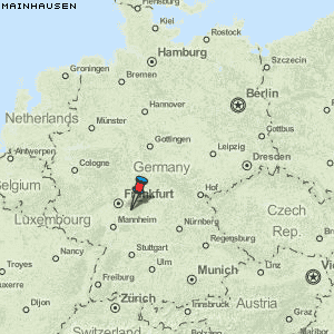 Mainhausen Karte Deutschland