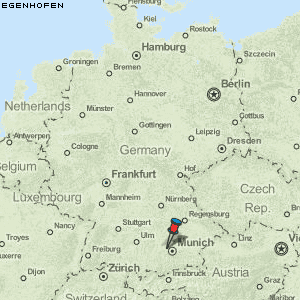Egenhofen Karte Deutschland